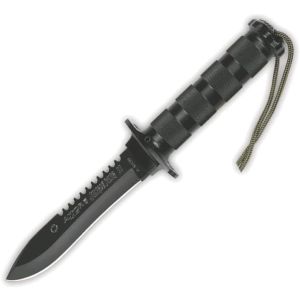 Cuchillo AITOR JUNGLE KING II NEGRO con hoja de acero Inox X42 de 13