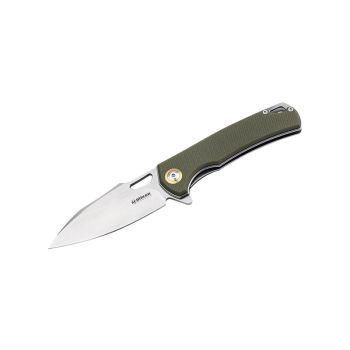 Navaja Böker Magnum 01SC008 Skeksis con hoja de acero Acero 440 de 8.3 cm y empuñadura de G10 de 10.7 cm