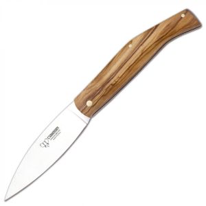 Navaja Cudeman Solsona 443-L hoja de acero 420 de 9 cm y empuñadura de madera de olivo de 11 cm