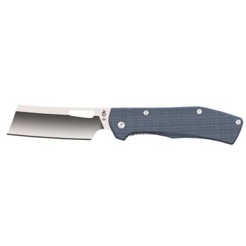 Navaja Gerber 001795 New Flatiron con hoja de acero D2 de 9 cm y empuñadura gris